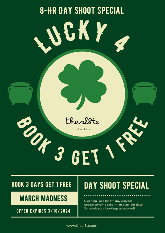 Lucky 4 - Book 3 Days, Get 4th Day Free