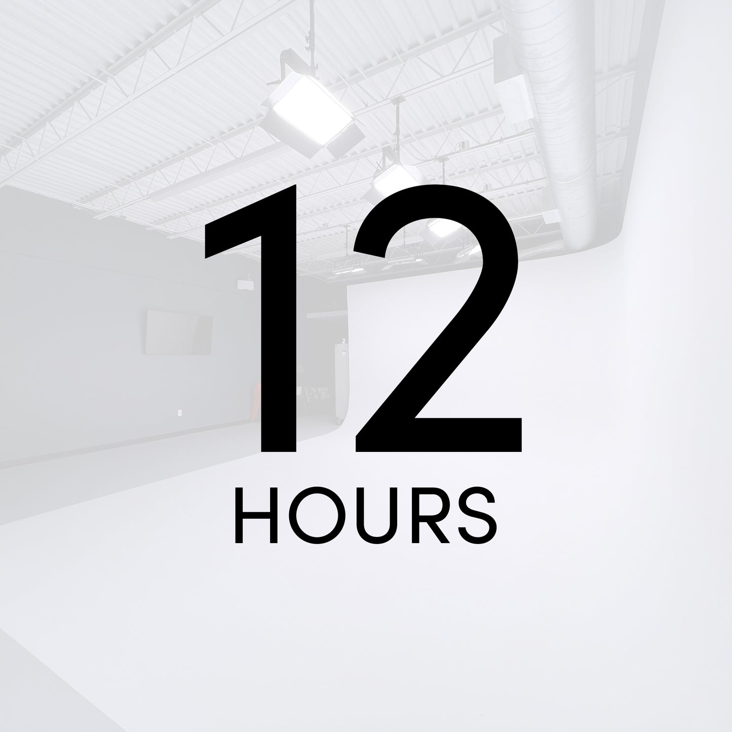 12 Hour Studio Rental