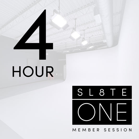 Sl8te One Member - 4 Hour Studio Rental