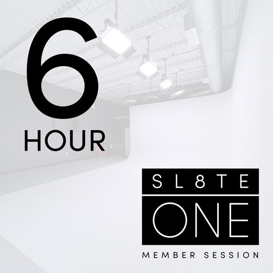 Sl8te One Member - 6 Hour Studio Rental